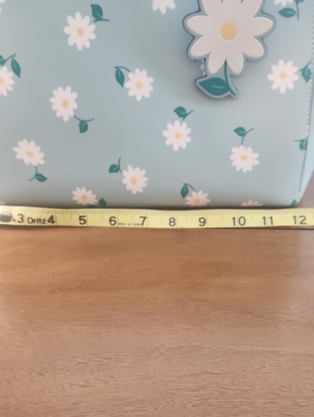kate spade blue daisy print tote - Picture 14 of 15